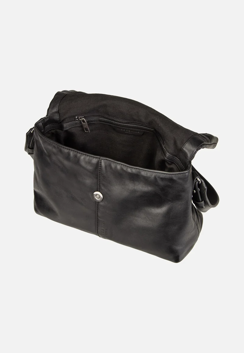 Fiona Hobo Sheep Natural Black - Hobo Bag