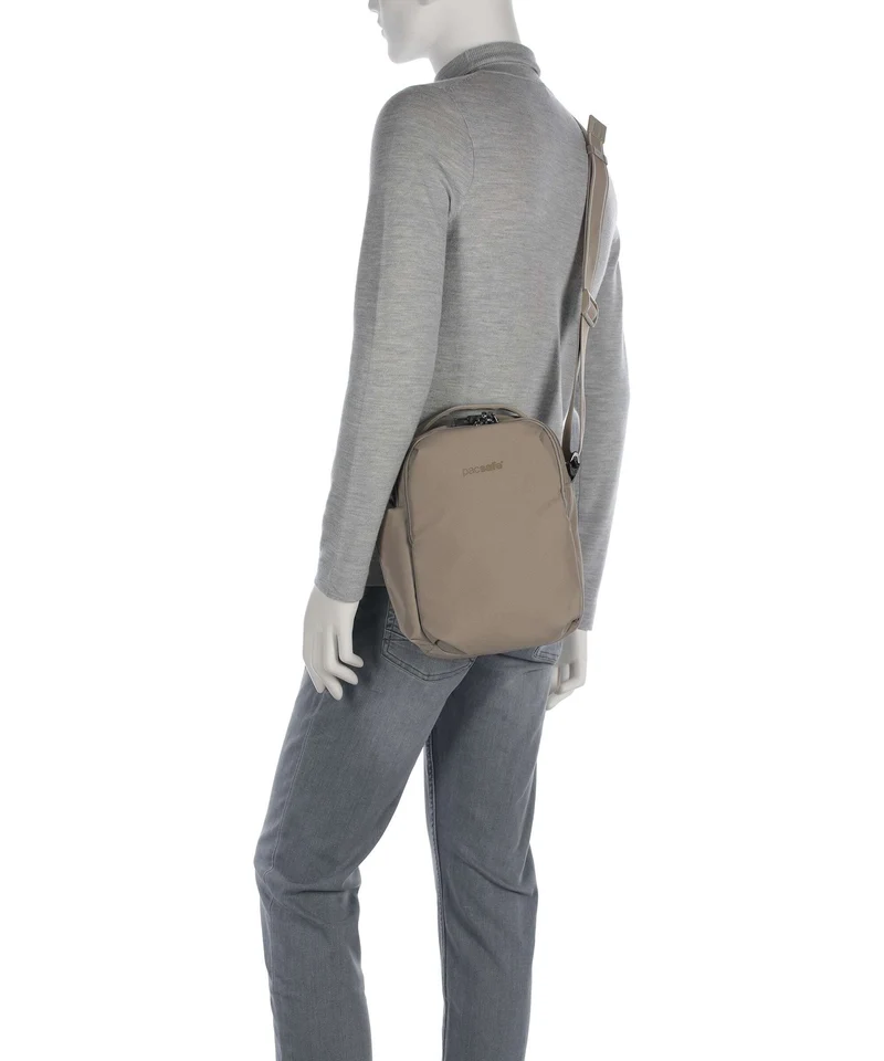 Pacsafe V Umhängetasche digital gray