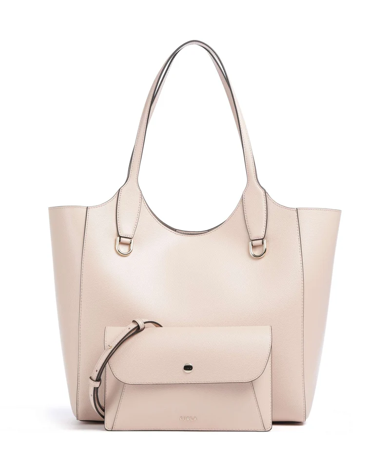 Furla Lea M Shopper anemone pink