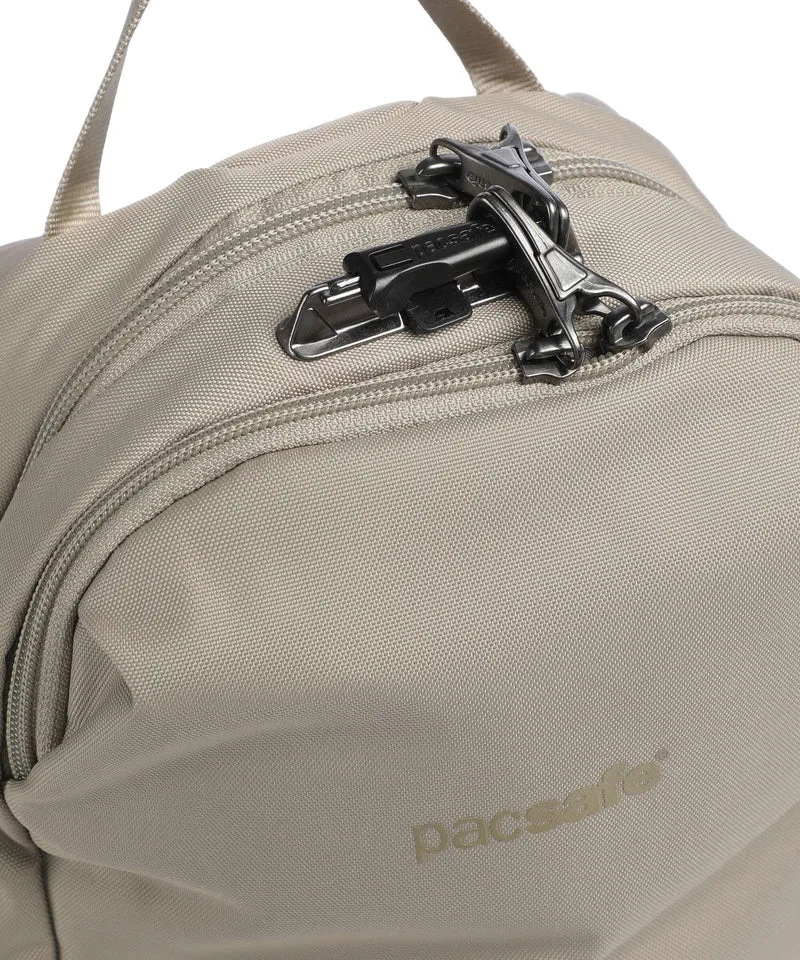Pacsafe V 12 Rucksack beige