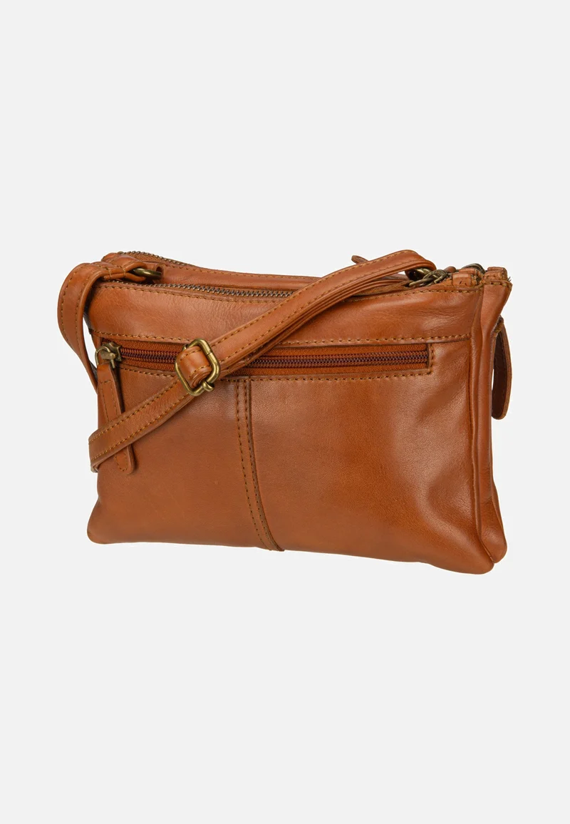 Colombiana Rv 3 Zip Small Nougat - Crossbody Bag