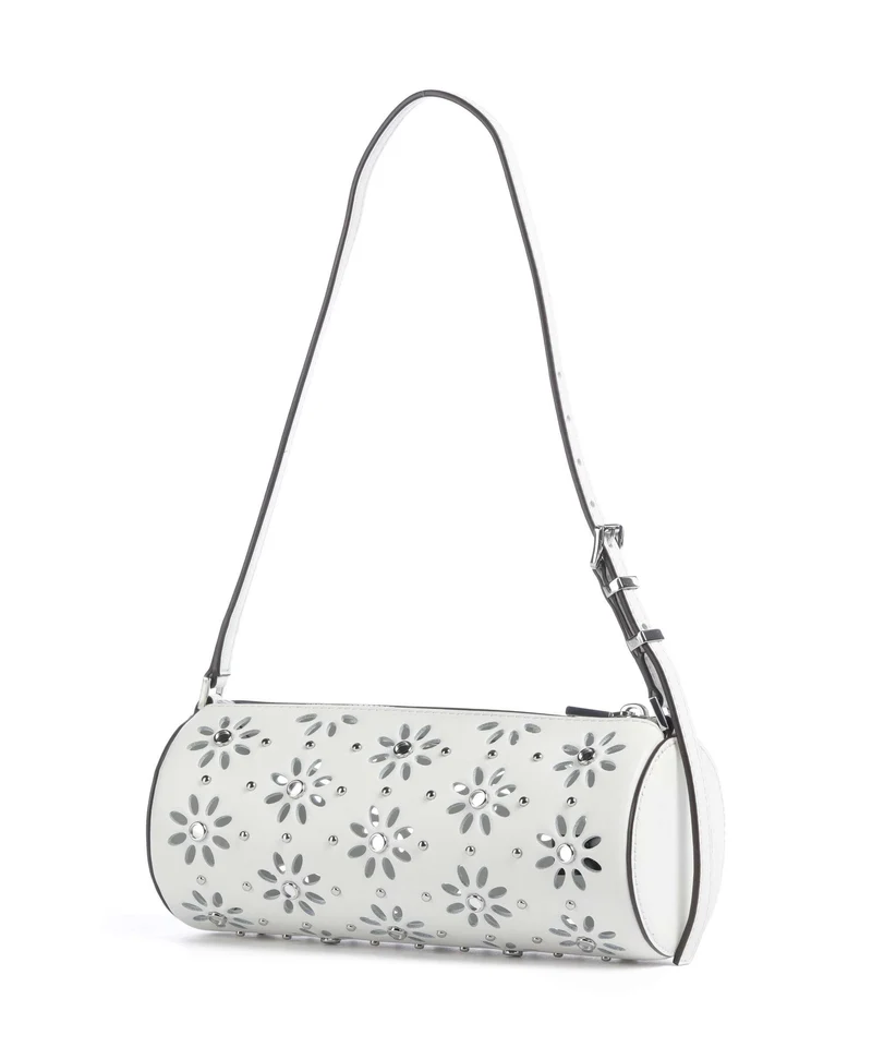 Michael Kors Izzy Small Schultertasche optic white