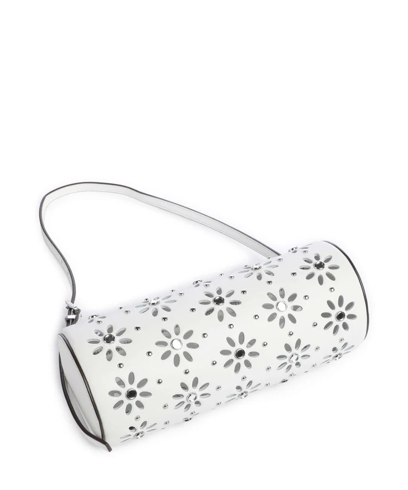 Michael Kors Izzy Small Schultertasche optic white