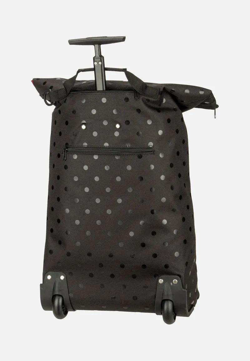 Trolley M Glossy Dots Black - Einkaufstrolley