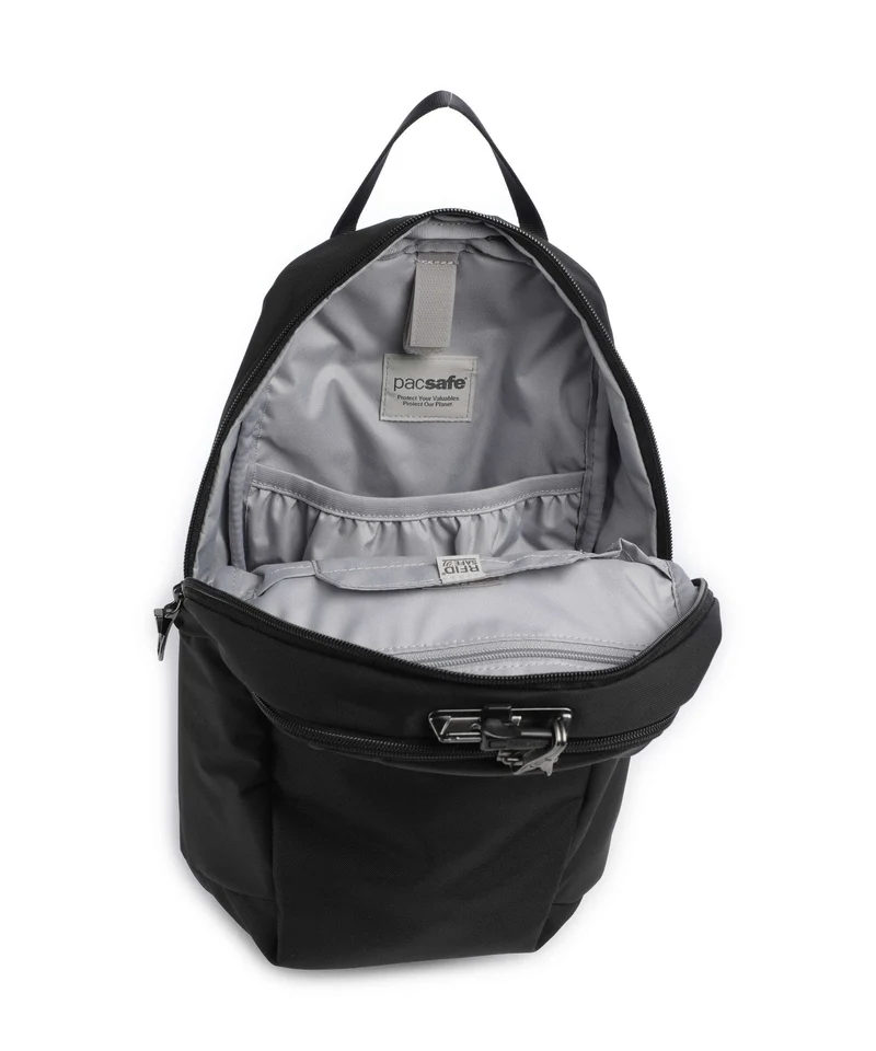 Pacsafe V 12 Rucksack black