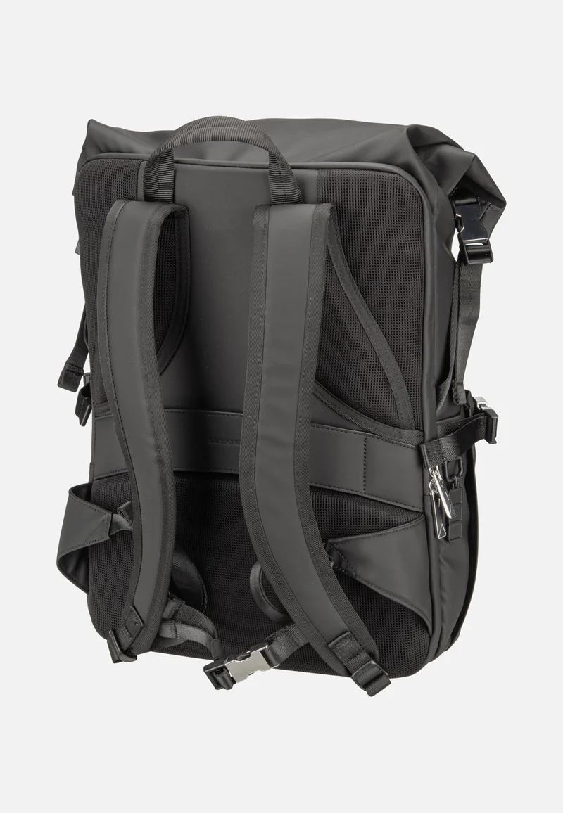 Glam-Go Laptop 15.6" Rolltop B Black - Rucksack