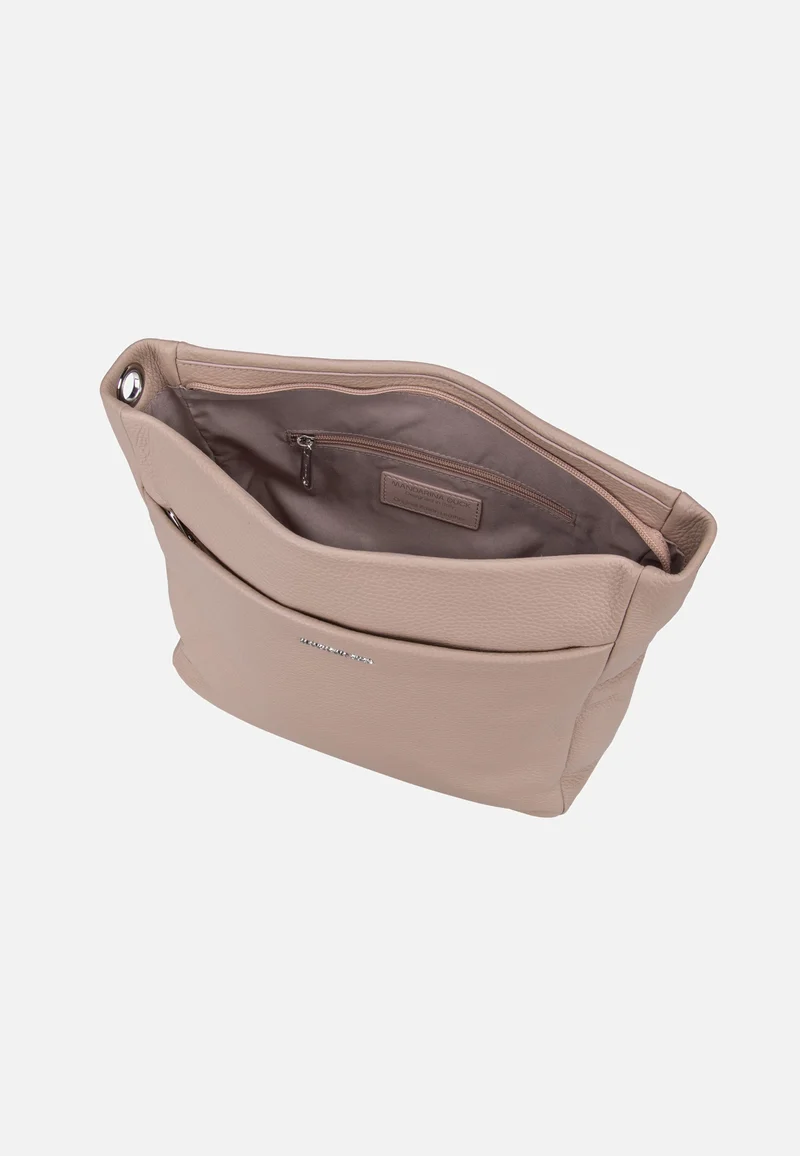 Mellow Leather Large FZT04 Warm Taupe - Crossbody Bag