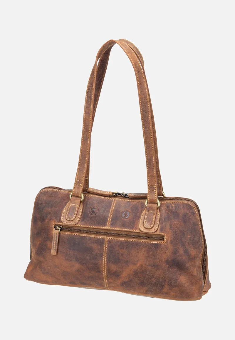 Vintage Rv-Shopper Small Sattelbraun - Einkaufstasche