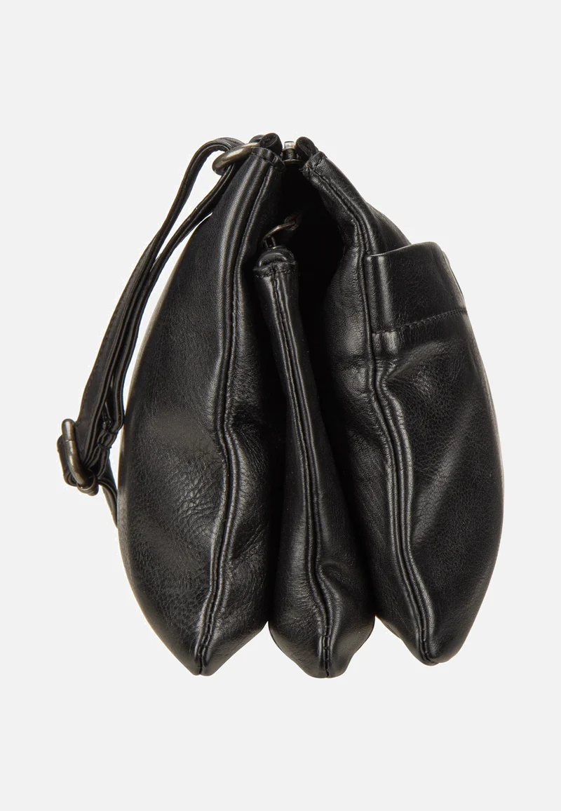Colombiana Rv 3 Zip Medium Black - Crossbody Bag