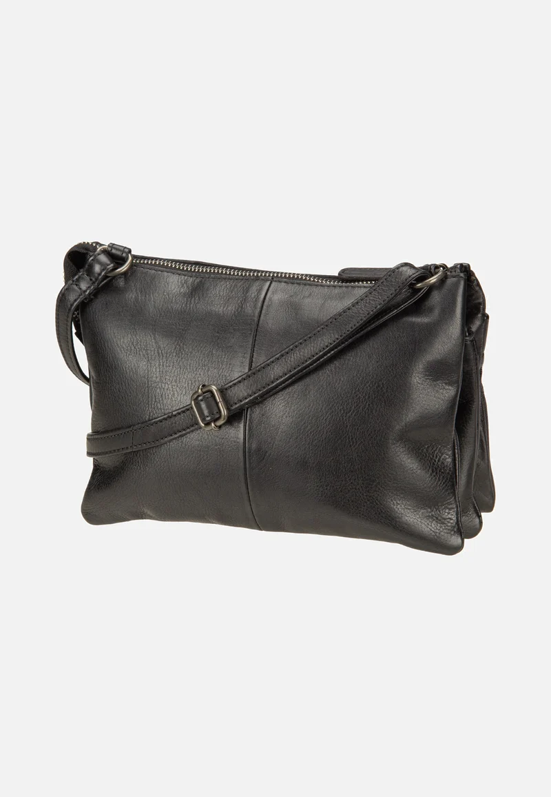 Colombiana Rv 3 Zip Medium Black - Crossbody Bag