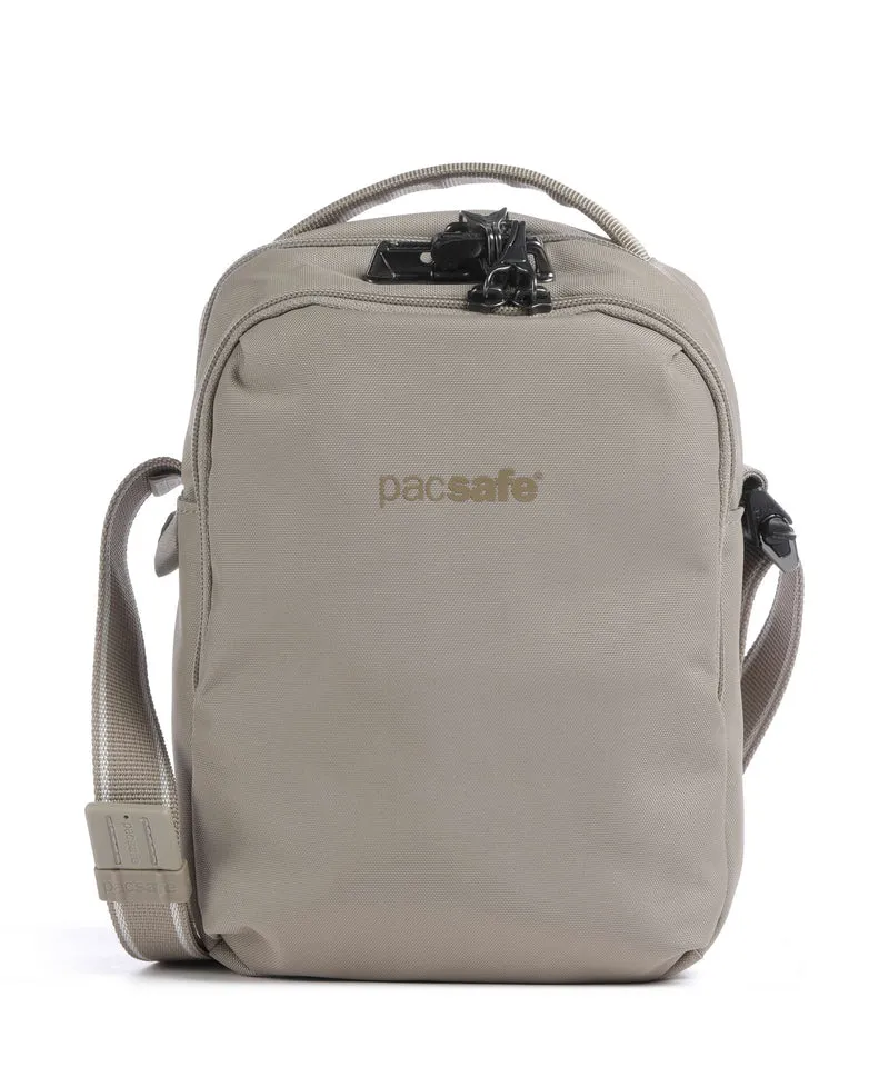 Pacsafe V Umhängetasche beige