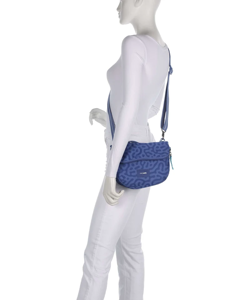 Pacsafe Go Saddle Umhängetasche cerulean blue