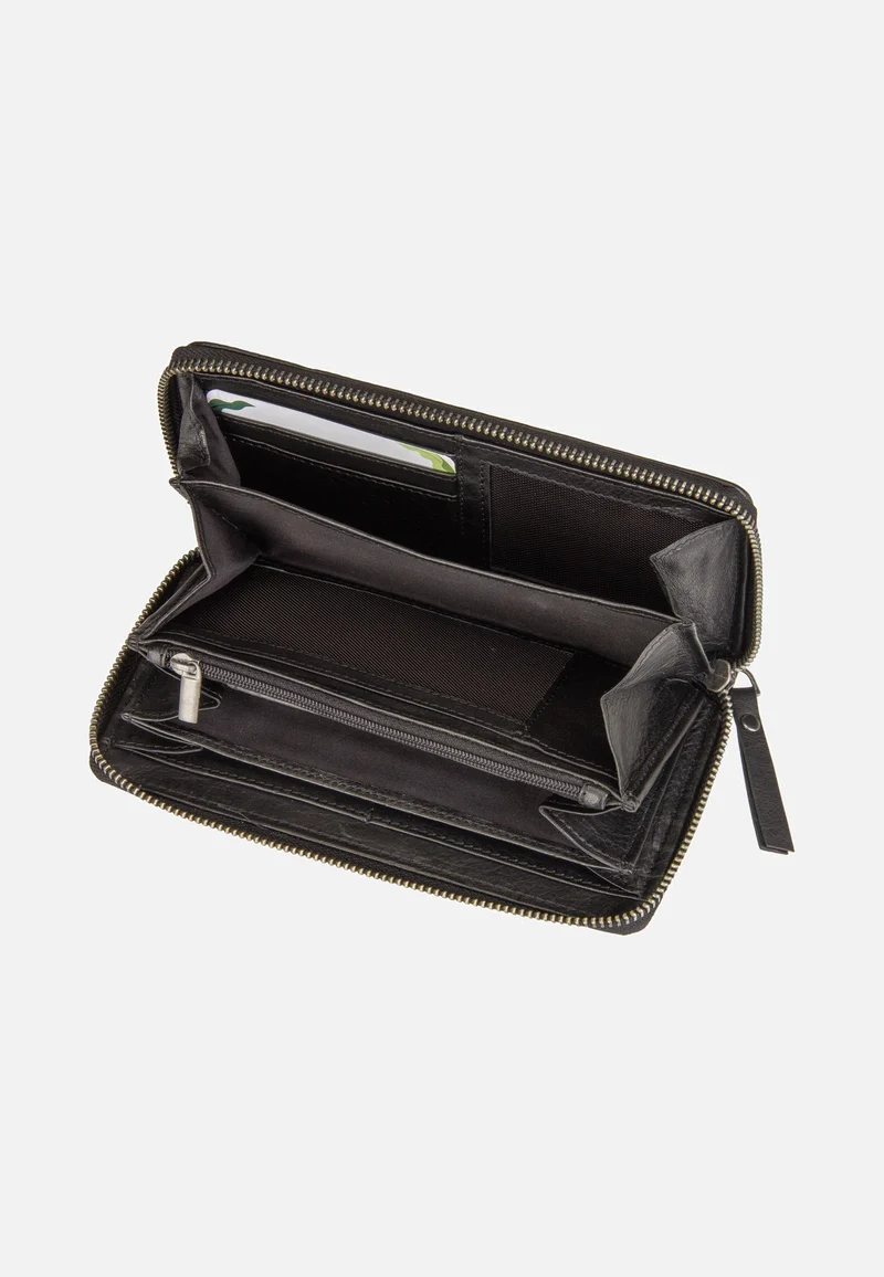 Colombiana Rv-Damenbörse Lang RFID Black - Portemonnaie