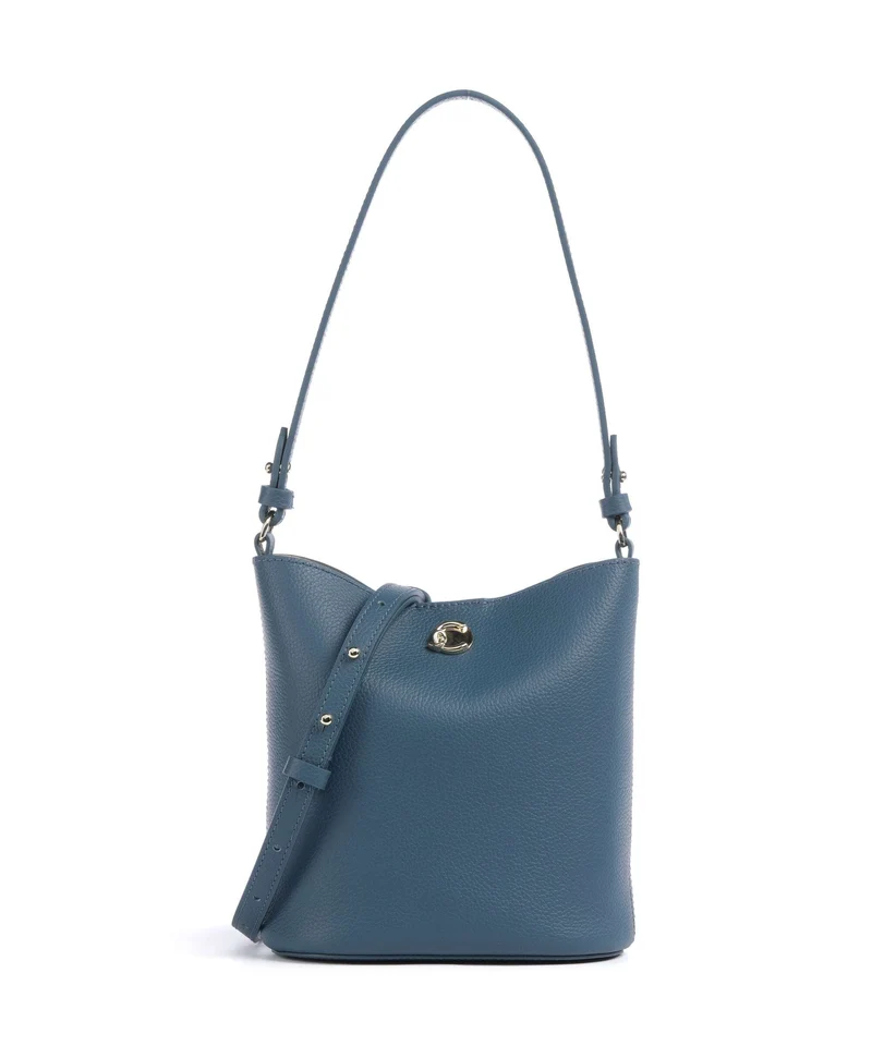 Coccinelle Nikla Bucket Handtasche deep blue/sandshell