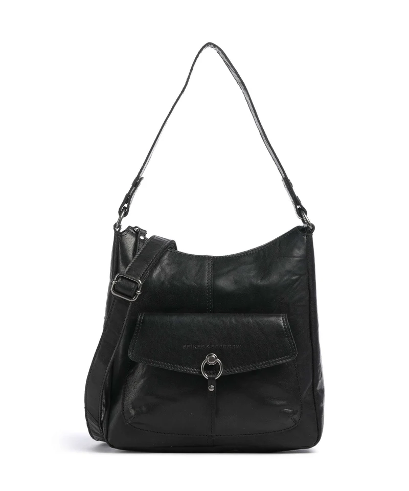 Spikes & Sparrow Bronco Cydney Beuteltasche black