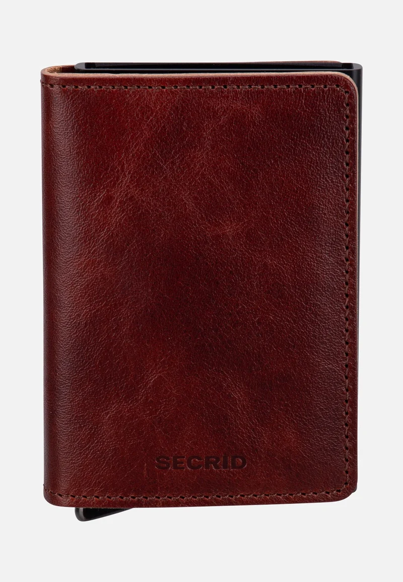 Premium Slimwallet+ Basco Brown - Portemonnaie