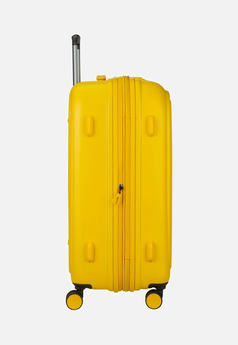 Logoduck + Trolley Medium Exp Duck Yellow - Koffer