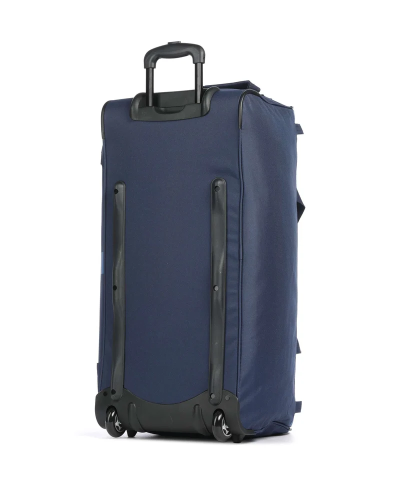 Travelite Basics Rollenreisetasche marine/rot