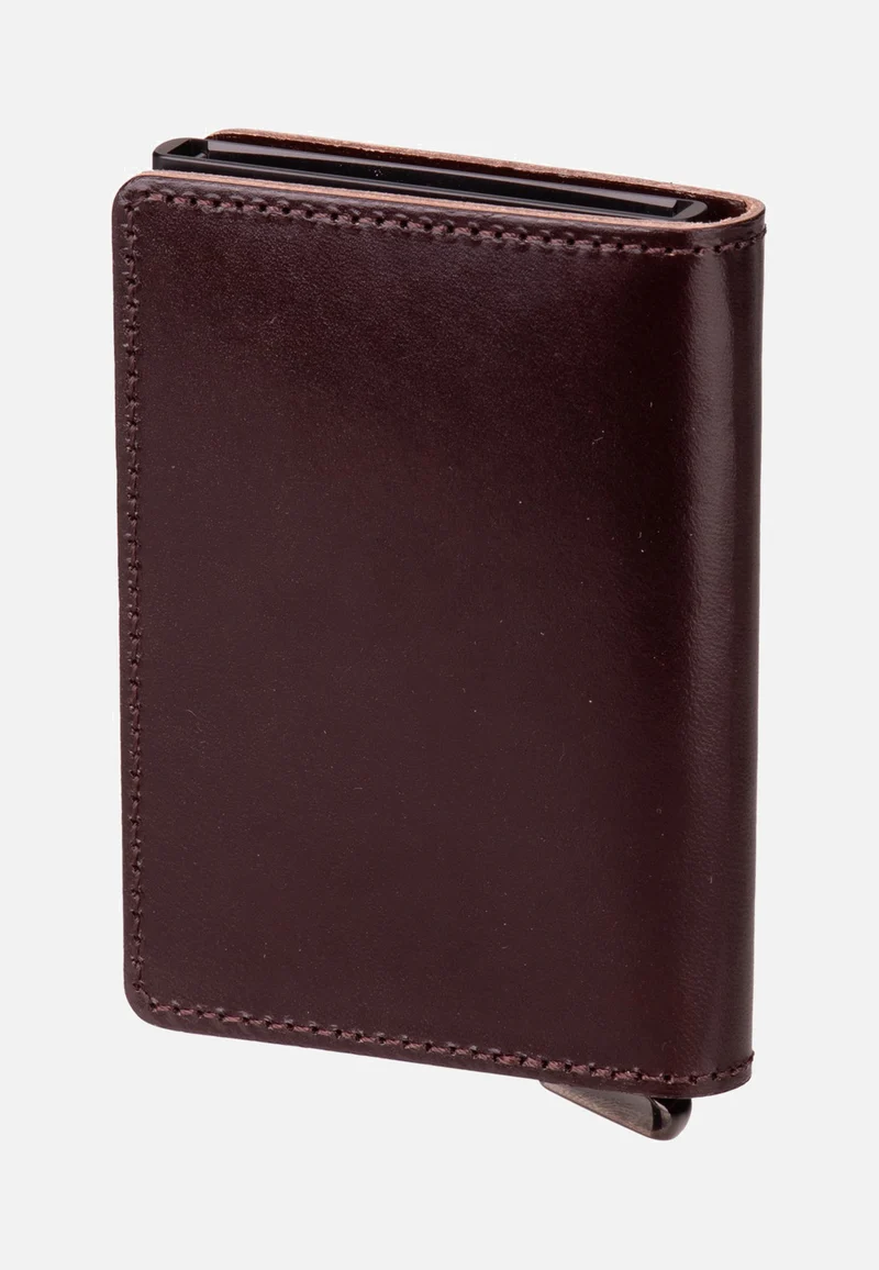 Slimwallet Dusk Dark Brown+ - Portemonnaie