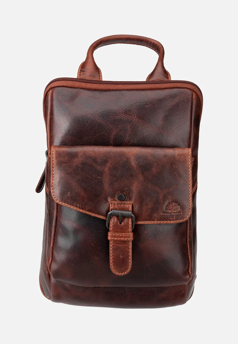 Rugged Body-Crossover Bag I Teak Brown - Crossbody Bag