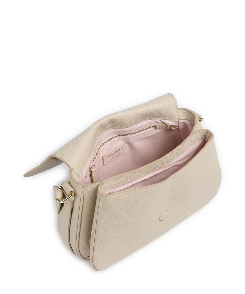 Coccinelle Mavery Schultertasche sandshell