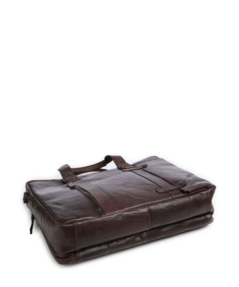 Spikes & Sparrow Bronco Dexter Aktentasche dark brown