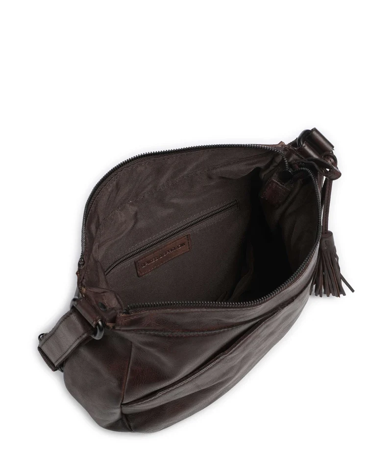 Spikes & Sparrow Apache Lorain Umhängetasche dark brown