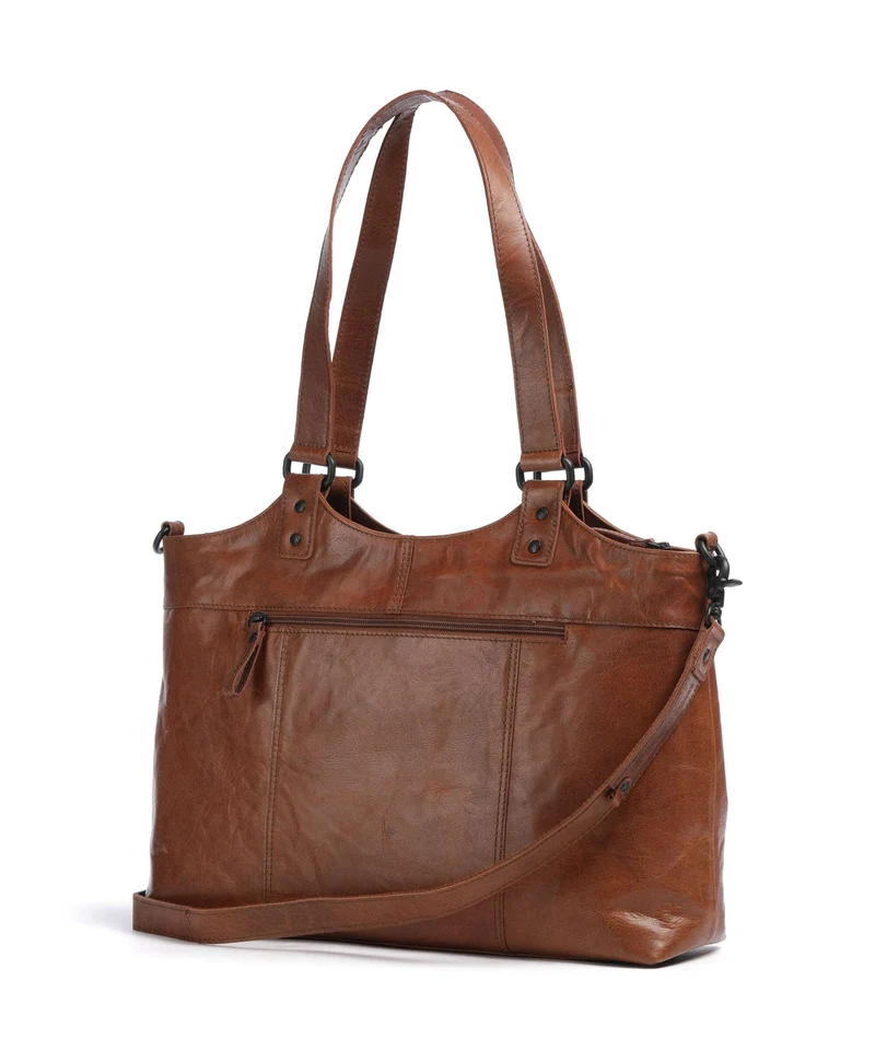 Spikes & Sparrow Bronco Kalynn Shopper brandy