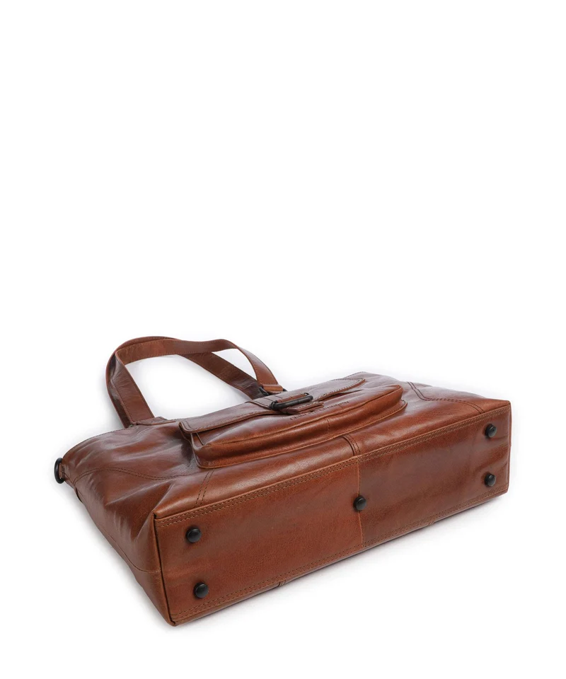 Spikes & Sparrow Bronco Kalynn Shopper brandy