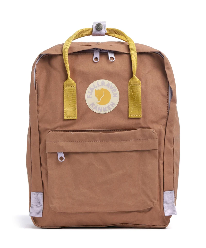 Fjällräven Kånken Koncept Rucksack khaki dust/kantarell