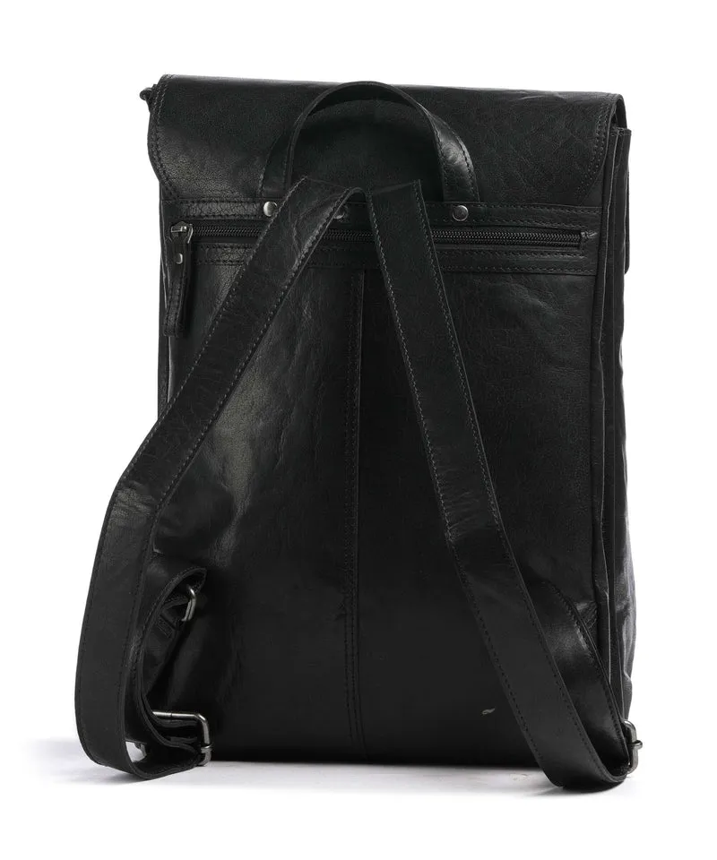 Spikes & Sparrow Bronco Marlotte Laptop-Rucksack black