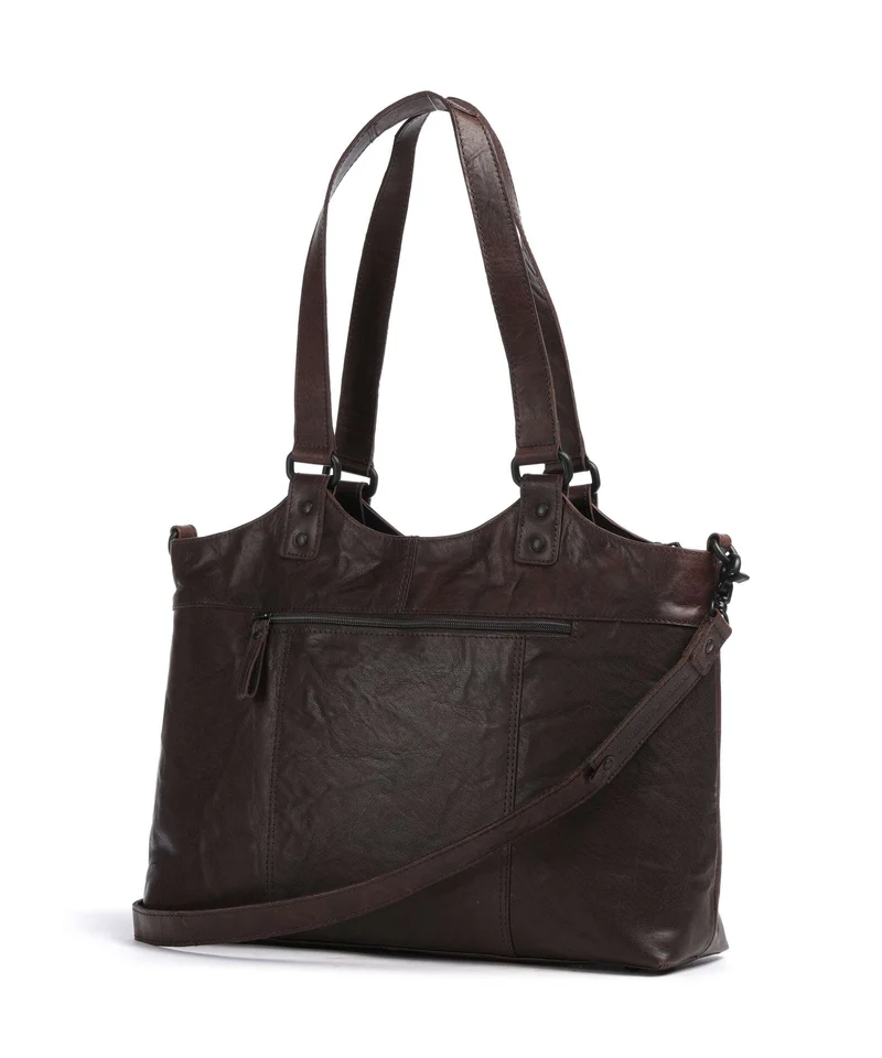 Spikes & Sparrow Bronco Kalynn Shopper dark brown