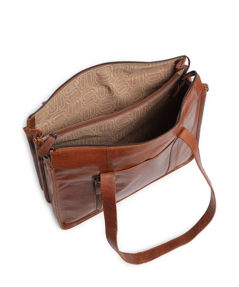 Spikes & Sparrow Bronco Catrenia Shopper brandy
