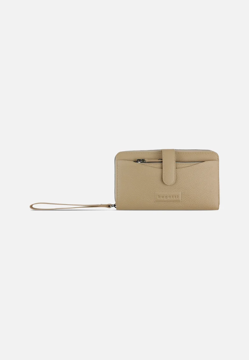 Elsa Long Ladies Zip Key Sand - Portemonnaie