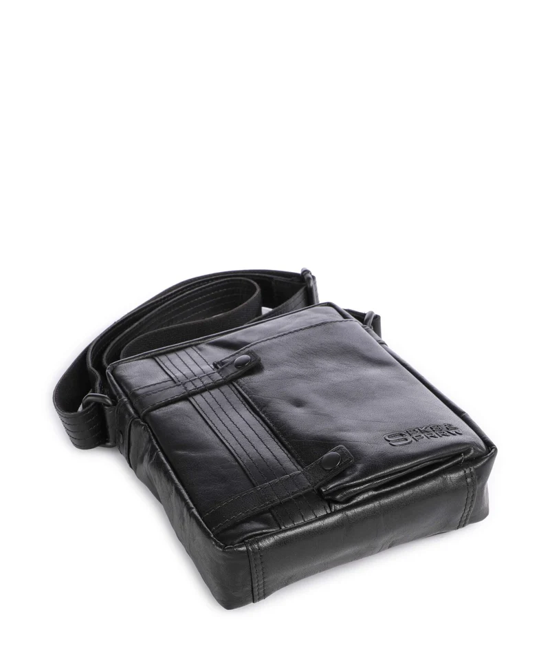 Spikes & Sparrow Bronco Benn Umhängetasche black