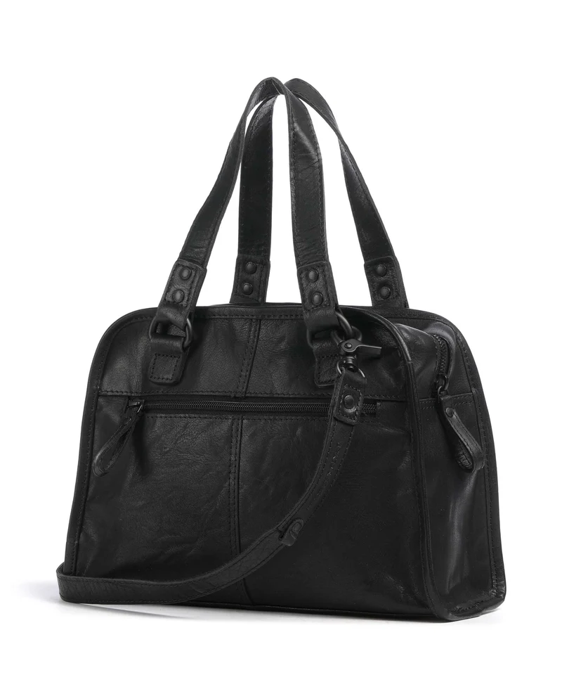 Spikes & Sparrow Bronco Danine Handtasche black
