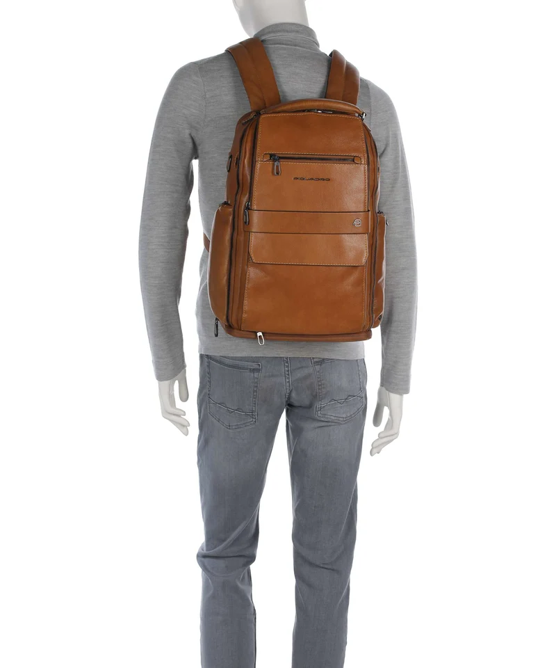 Piquadro Solm Reiserucksack beige