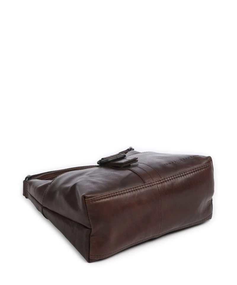 Spikes & Sparrow Bronco Ellesse Umhängetasche dark brown