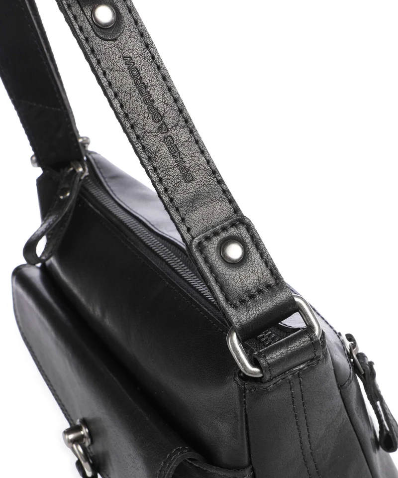 Spikes & Sparrow Bronco Jinthe Umhängetasche black