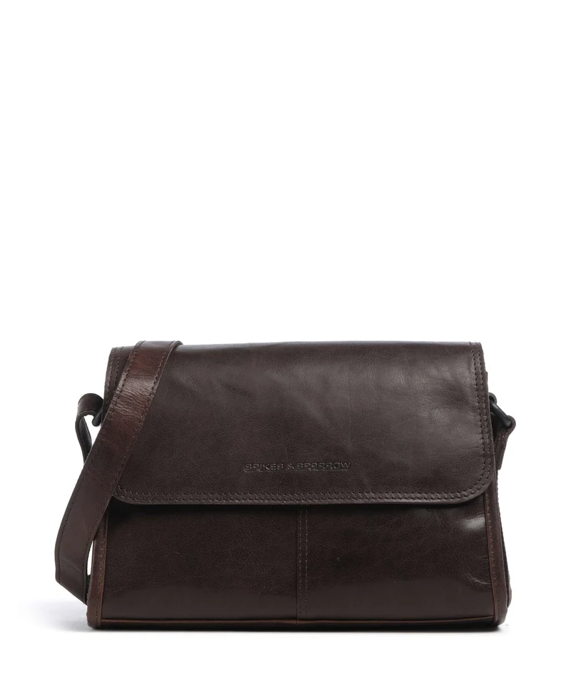 Spikes & Sparrow Bronco Belle Umhängetasche dark brown