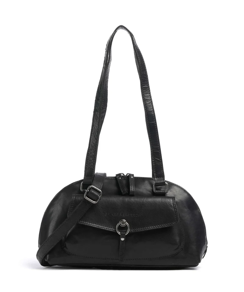 Spikes & Sparrow Bronco Thyrza Schultertasche black