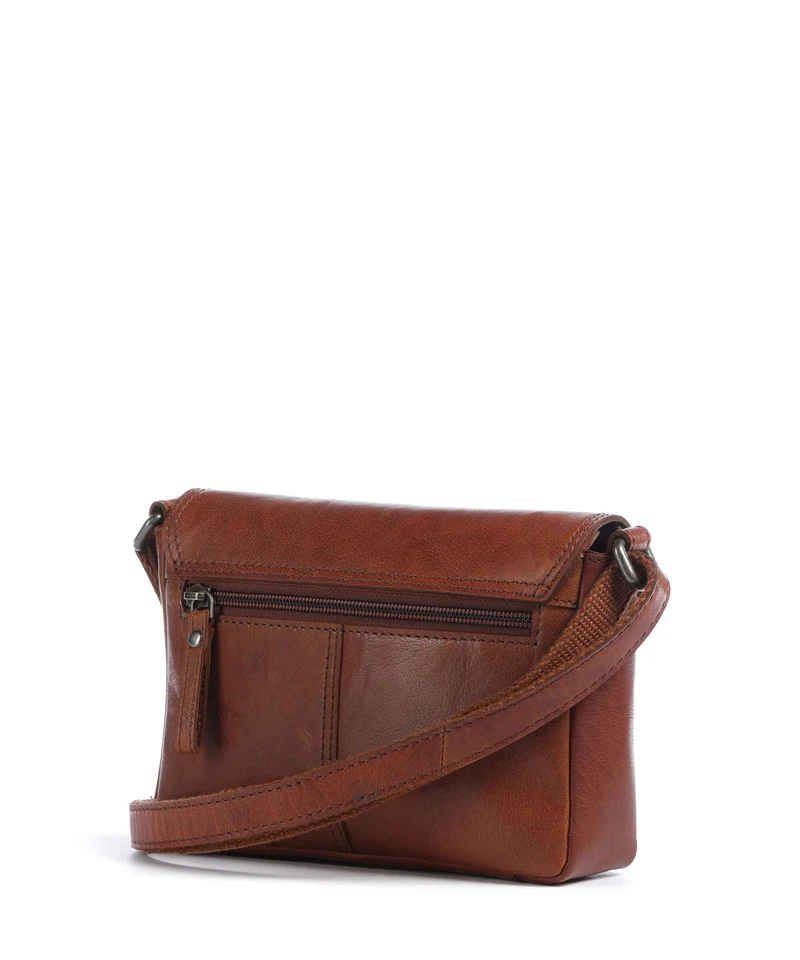 Spikes & Sparrow Bronco Emmalyn Umhängetasche brandy