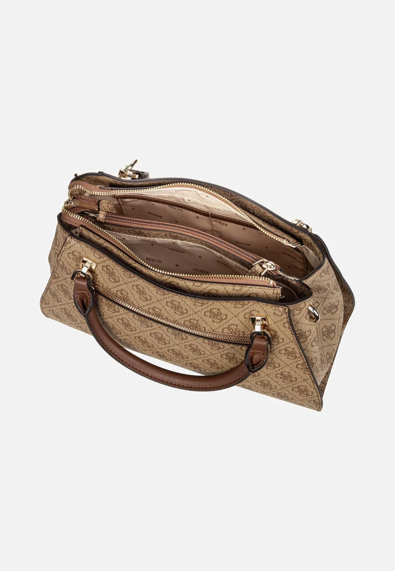 Noelle II Luxury SAT 72070 Logo Latte/Brown - Henkeltasche