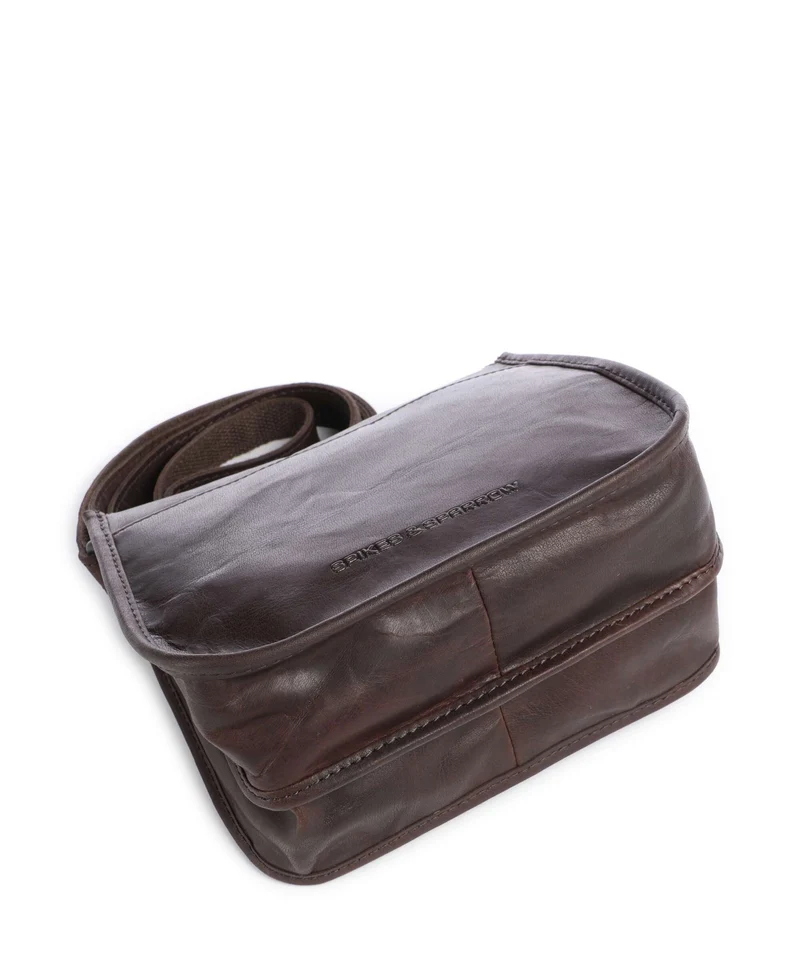 Spikes & Sparrow Bronco Joy Umhängetasche dark brown