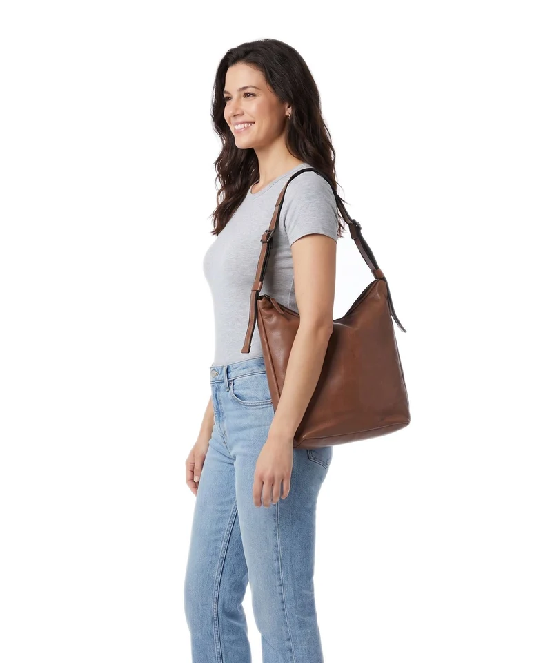 Harold's Caugio Beuteltasche cognac