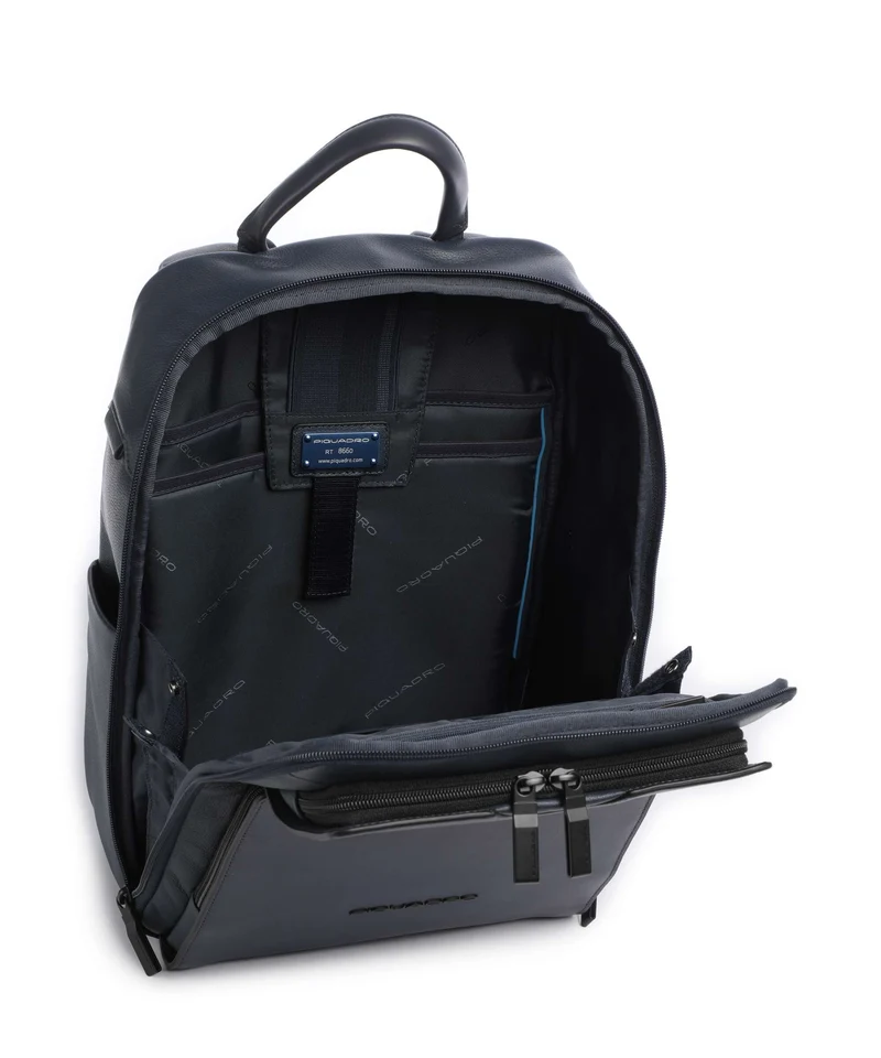 Piquadro Ael Laptop-Rucksack blue