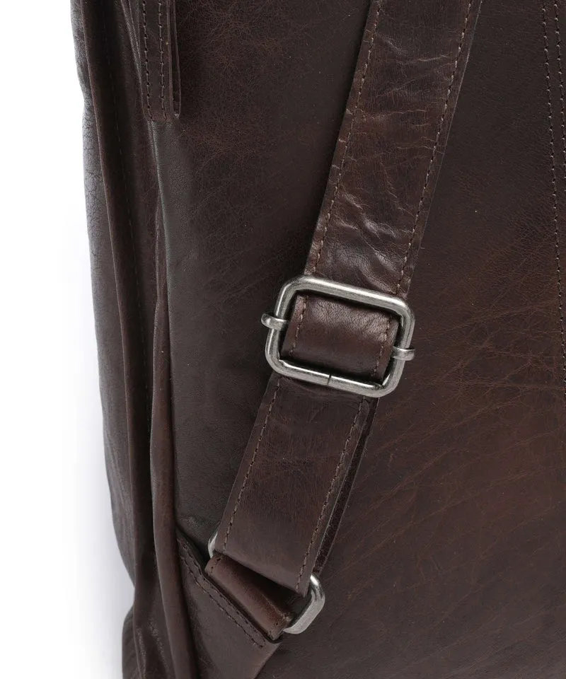 Spikes & Sparrow Bronco Marlotte Laptop-Rucksack dark brown