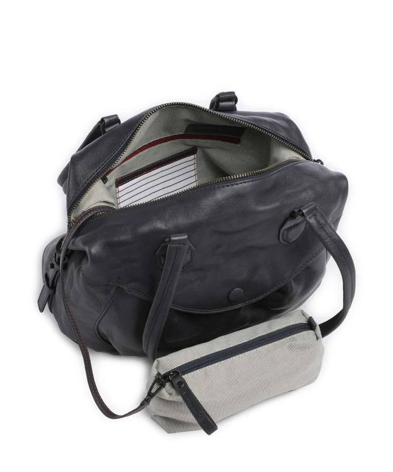 Aunts & Uncles Grandma's Luxury Club Mrs. Churro Schultertasche navy blue