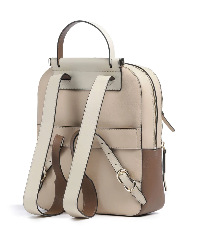 Piquadro Circle Rucksack beige/cuoio