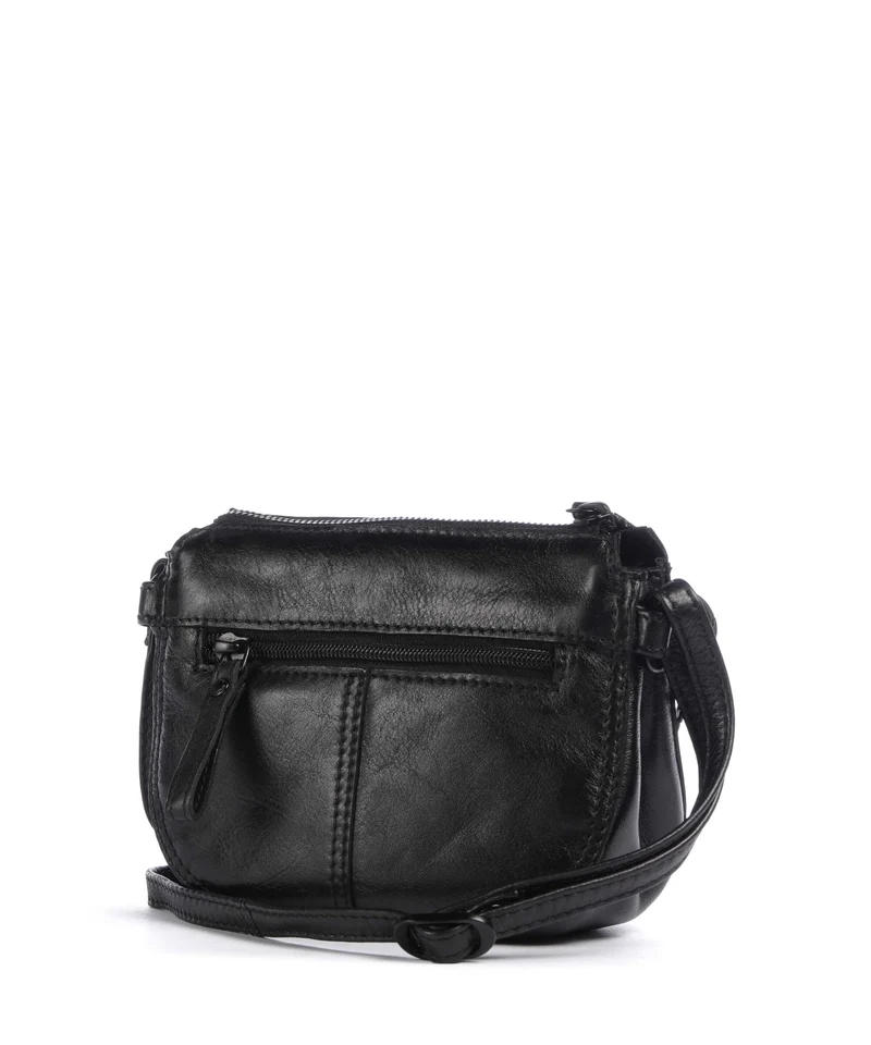 Spikes & Sparrow Apache Delaine Umhängetasche black